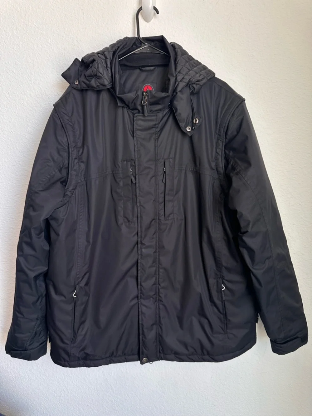 SCOTTeVEST Revolution‎ Travel Jacket Vest XL Black TEC Convertible Utility coat - Picture 3 of 15